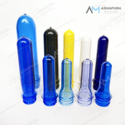 PET preforms with different colors and sizes